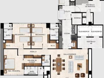 DEPARTAMENTO EN RENTA EN BOSQUE REAL