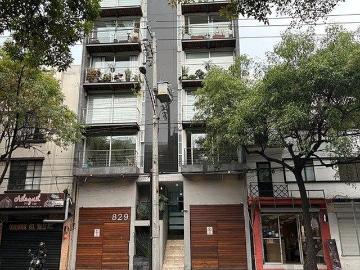 Departamento en renta en la Colonia del Valle, con Roof top y Bodega