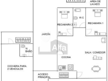 Departamento en avenida hidalgo, Texcoco, Estado de México