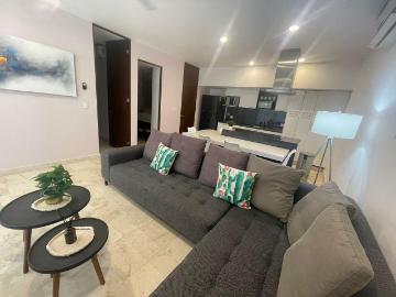DEPARTAMENTO EN RENTA EN VILLAS ANAH EN BAHIA PRINCIPE, TULUM, Q. ROO
