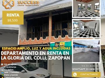 Departamento en Renta – La Gloria del Colli, Zapopan