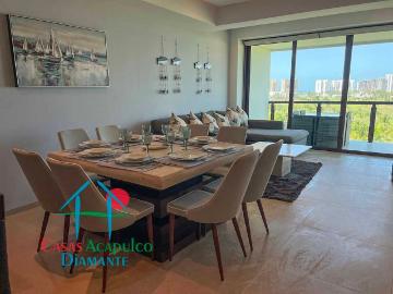 Departamento en renta La Isla Residences, Costera De Las Palmas Lt H 10, Playa Diamante, Aeropuerto, Acapulco, Guerrero, México