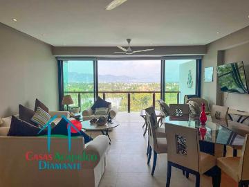 Departamento en renta La Isla Residences, Costera De Las Palmas Lt H 10, Playa Diamante, Aeropuerto, Acapulco, Guerrero, México