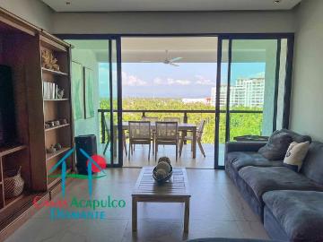 Departamento en renta La Isla Residences, Costera De Las Palmas Lt H 10, Playa Diamante, Aeropuerto, Acapulco, Guerrero, México