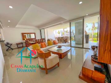 Departamento en renta Solar Villas, Costera De Las Palmas, Granjas Del Marqués, Acapulco, Guerrero, México