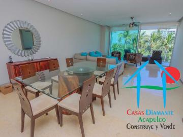 Departamento en renta Península Acapulco, Playa Diamante, Acapulco, Guerrero, México