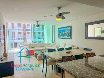 Departamento en renta Península Acapulco, Playa Diamante, Acapulco, Guerrero, México