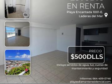 Departamento en renta Playa Encantada 1001 e, Laderas Del Mar, Tijuana, Baja California, México