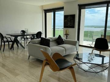 Departamento en renta Puerto Cancún, Cancún