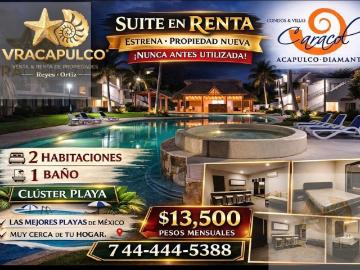 Departamento en renta Rinconada De Las Brisas, Acapulco De Juárez