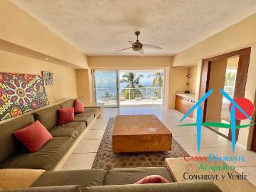 Departamento en renta vacacional con 3 recámaras y espectacular vista al mar