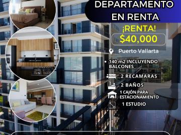 Departamento en renta Zona Hotelera Norte, Puerto Vallarta