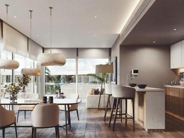 Departamento en The Leaf Condos, Playacar Fase 2