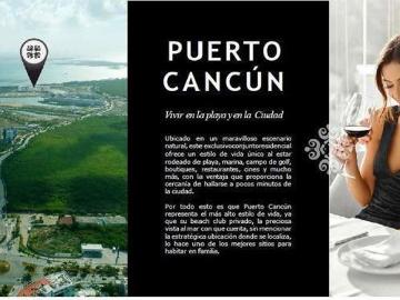 Departamento en Venta 3 Recámaras, Vista al Mar de Puerto Cancùn