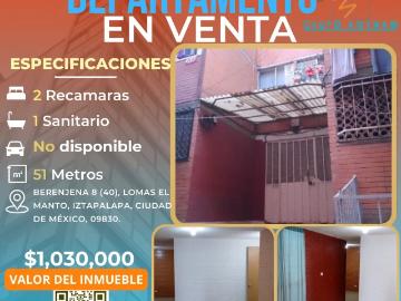 Departamento en venta