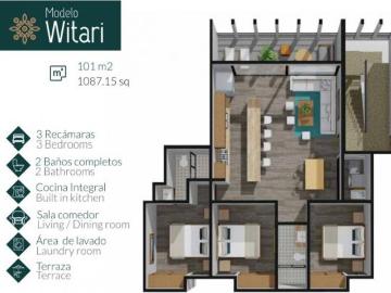 Departamento en venta a 5 min de Nuevo Vallarta