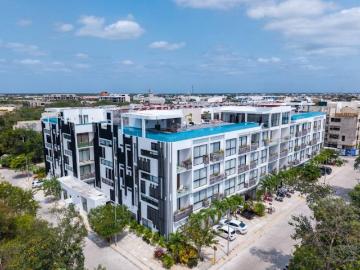Departamento en Venta de 1 Habitacion en Tulum Qroo. Aldea Zama LB 345