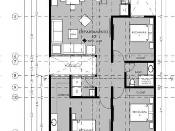 Departamento en Venta en col. Cuahutemoc en San Luis Potosi