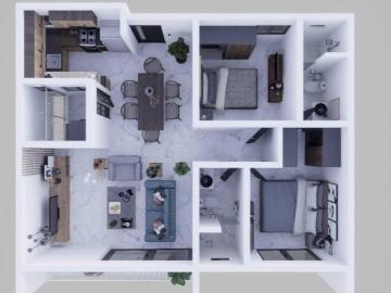 DEPARTAMENTO EN VENTA EN COL. VOLCANES