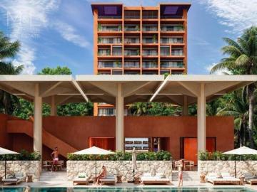 Departamento en Venta en Cancún, 2 recámaras, frente al mar con cuarto de servicio MISTRAL Punta Sam