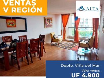 Departamento en Venta en Agua Santa Mirador Bahía 3d+2b+E+B