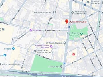 Departamento en Venta en Av México Coyoacán 321 City Towers Park Grand