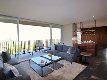 Departamento en venta en Bosque Real, amenidades, cto servicio, balcón, lavandería