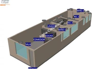 Departamento en venta en Benito Juarez, Mixcoac, CDMX, 2 recámaras, 2 baños y estacionamiento doble