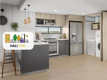 Departamento en venta en benjamin franklin, balc?n, lavander?a, seguridad, roof top y m?s