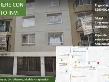Departamento en venta en Del Recreo, Azcapotzalco, Ciudad de México