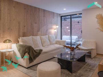 Departamento en venta en Roma Norte 2 Recámaras