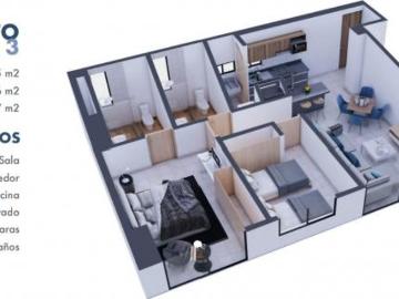Departamento en venta en Moderna