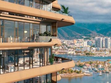 Departamento en Venta en Marina Vallarta a Pie de Playa y vistas espectaculares a la bahia