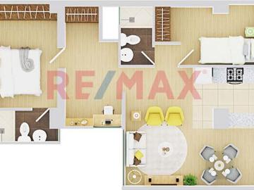 Departamento en venta en San Miguel a S/506,854