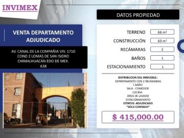 Departamento en San Isidro, Chimalhuacán, México