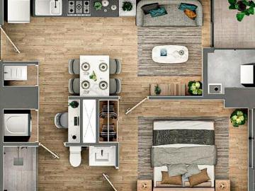 Departamento en Venta en Santa Catarina