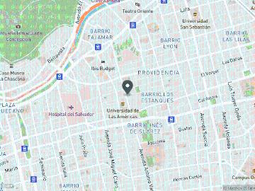 Departamento en venta en Providencia plaza Ambrosio del Río