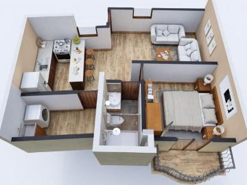Departamento en Venta en Torre Capella Estrellas del Sur Puebla Modelo F