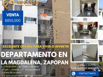 Departamento en Venta – La Magdalena, Zapopan