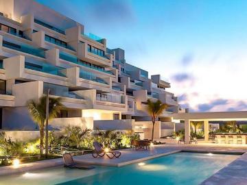 DEPARTAMENTO EN VENTA MERIDA,TELCHAC FRENTE AL MAR LISTO