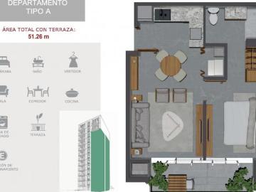 Último Departamento en Venta Torre Punto, Providencia
