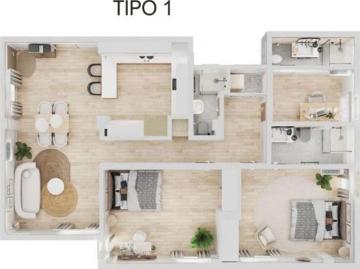 DEPARTAMENTO EN VENTA ZONA CENTRO MTY, 2 recámaras, 1 Flex Desde este precio