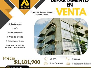 Departamento en Xola