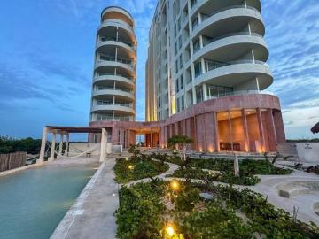 Departamento frente al mar en km. 35 Uaymitun, Yucatán