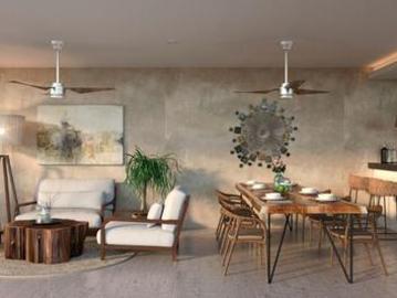 Departamento loft doble altura BR2 BA2tzalam Residence,Playa del Carme