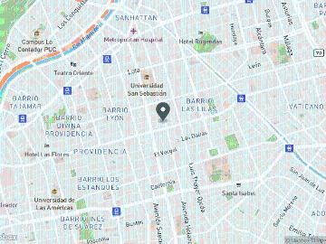 Departamento luminoso en arriendo cercano a Colegio San Ignacio, Providencia