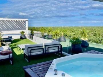 DEPARTAMENTO NUEVO EN VENTA EN LA RIVIERA MAYA DEL CARMEN BOSQUES DE MAYAKOBA