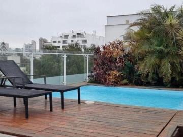 DEPARTAMENTO SAN ISIDRO,PENTHOUSE,TERRAZA C/PISCINA,3 COCHERAS,UBICACION A1