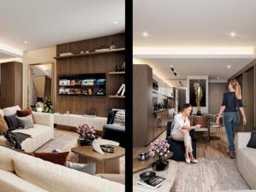 Departamento Preventa Polanco 64.60 m2 Depto 107