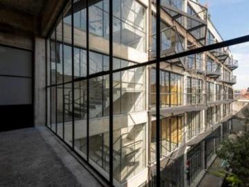 Departamento tipo loft industrial en venta con terraza